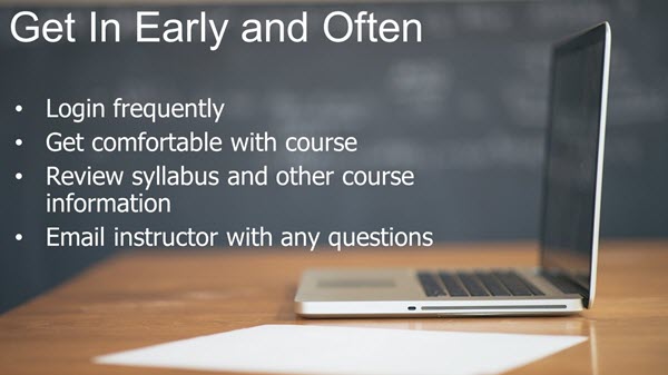 Get In Early and Often 